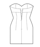 eBook: Dress with Separately Cut Cups, eBook, Corset Academy