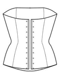 Pattern: Corset in a Simplified Technique, Pattern, Corset Academy