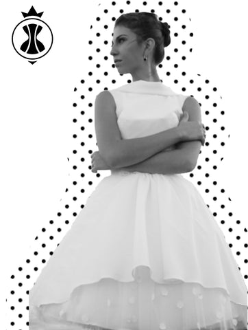 Pattern: Crew-Neck Dress with Full Skirt