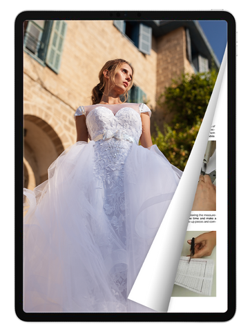 eBook: Wedding Dress with Detachable Full Skirt