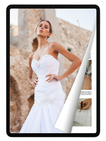 eBook: Draped Wedding Dress On A Soft Base