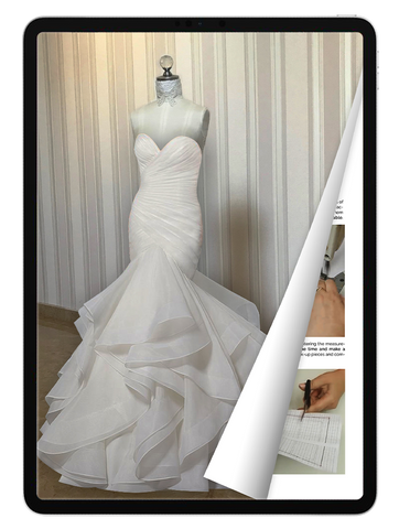 eBook: Flounced Full Wedding Skirt