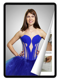 eBook: Corset with Deep Neckline